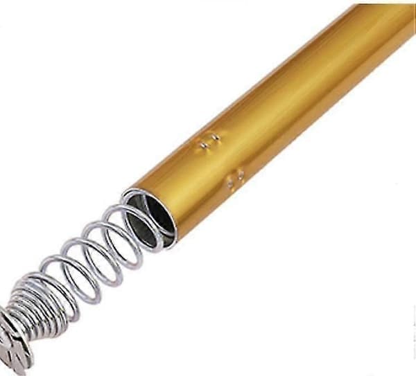 Utdragbar duschdraperistång i guldtonad aluminium, 55–90 cm
