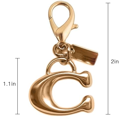 Väskberlock, söta handväskberlocker, väsktillbehörsberlocker, väskkedjor, handväskberlocker L-C Gold