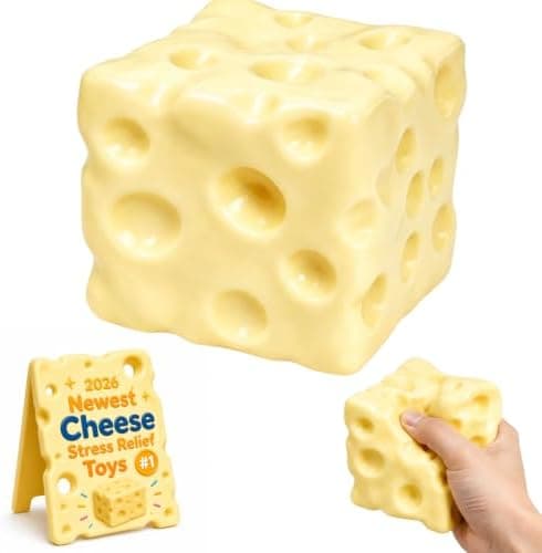 Rapea juusto Squishy Asmr helmellä täytetty, Rapeat juusto Squishyt Cheese