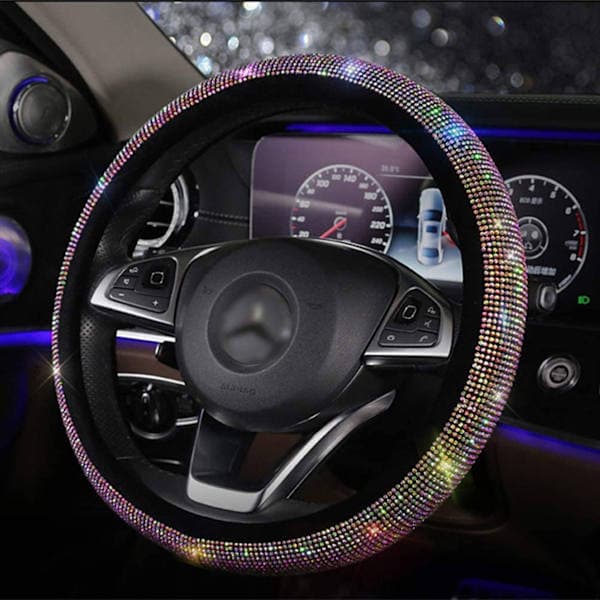 Krystall Rhinestone Diamant Rattdeksel Universal