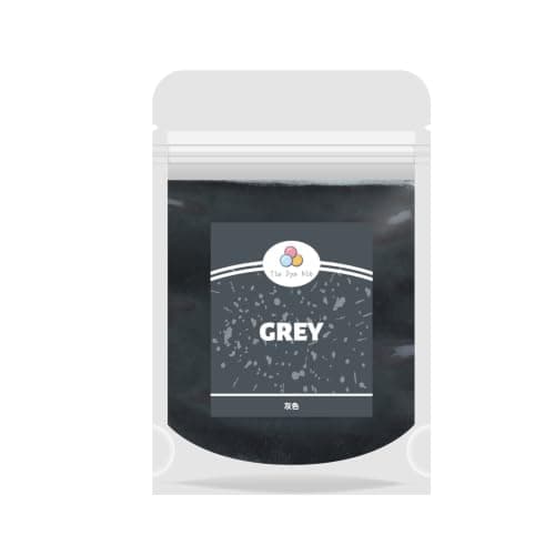 Solmuvärjäys- ja kangaskäsinmaalausväri DIY-askartelusetti 34 väriä (harmaa) Grey