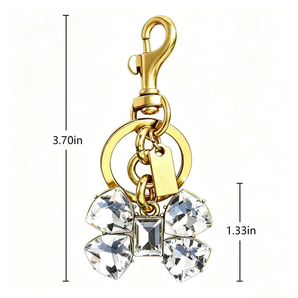 Väskberlock, söta handväskberlocker, väsktillbehörsberlocker, väskkedjor, handväskberlocker White Diamond