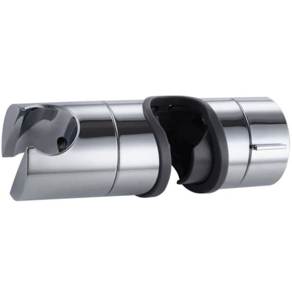 Hånddusjholder for dusjstang, passer diameter 18–25 mm, sølvfarget ABS Sølv
