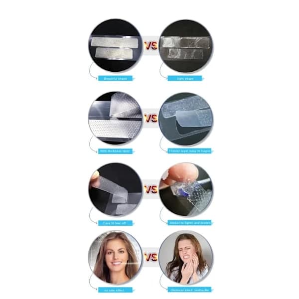 3D White Whitening Strips, Professional Effects, bleker tenner, White Luxe, 10 par