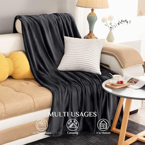 Pehmeä ja mukava villahuopa