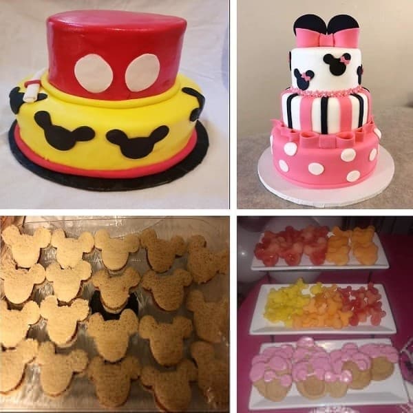 5 stk Kakeformer Sandwichutstikkere DIY Fruktformer
