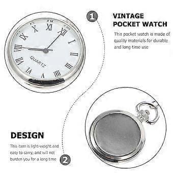 pc Taskukello Riippuva Taskukello Seos Riippuva Kello Kaulakoru Taskukello
