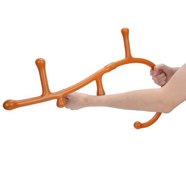 Trigger Point Ryggmassager Muskelspänning och Smärtlindring Handhållen Massagestav