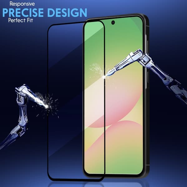 Samsung A57 Skärmskydd 2-pack, 9H Härdat Glas, Ultra 3D