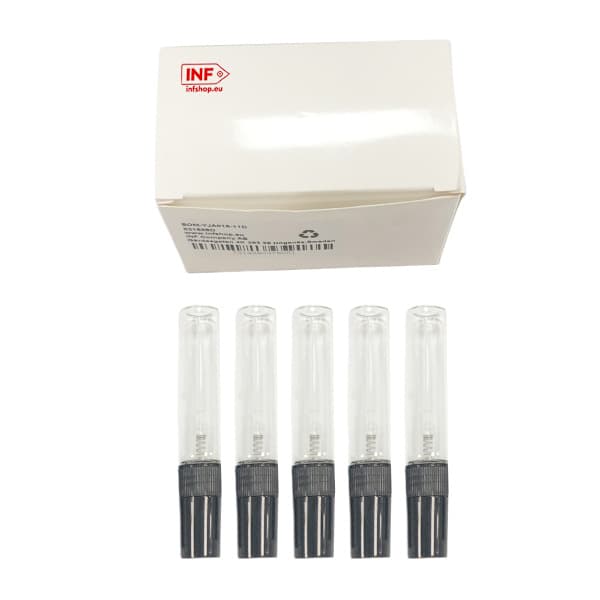 Lille parfumeflaske, 5 ml - 5-pak Sort Sort