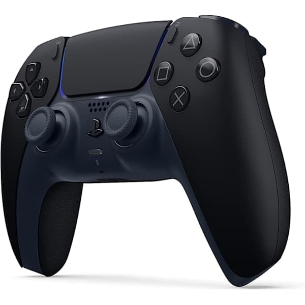 1 stk. PS Control DoubleShock trådløs til Playstation Gamepad Sort