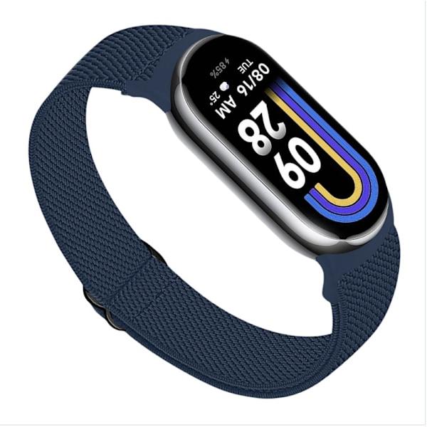 Elastisk nylonrem för Xiaomi 8/9 (14mm) Blå Blå Blue