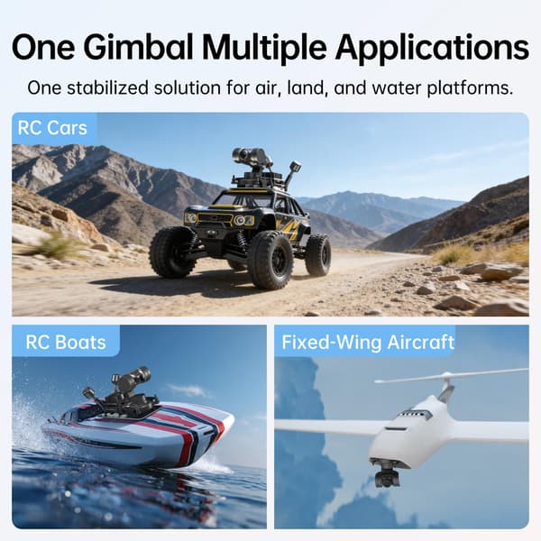CADDXFPV Walksnail GM3 V2 3-axlig gimbal – FPV Head Tracking GM3 V2