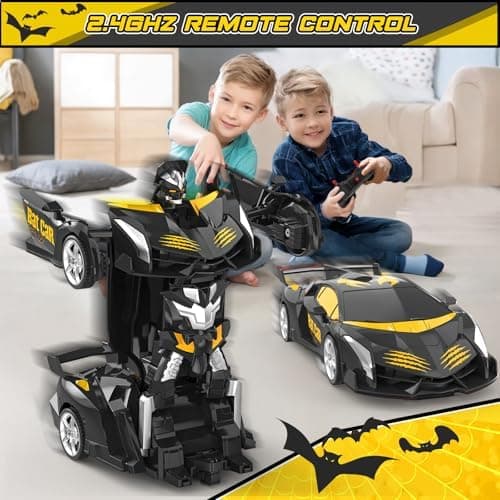 BLUEJAY Transform RC Biler til Drenge 3-12, 2.4Ghz Fjernstyret Bil Bat