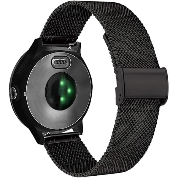 Urrem til Garmin Venu 2 Plus/venu Sq/vivoactive 5/Vivomove 3, 20 mm rustfrit stål quick release rem