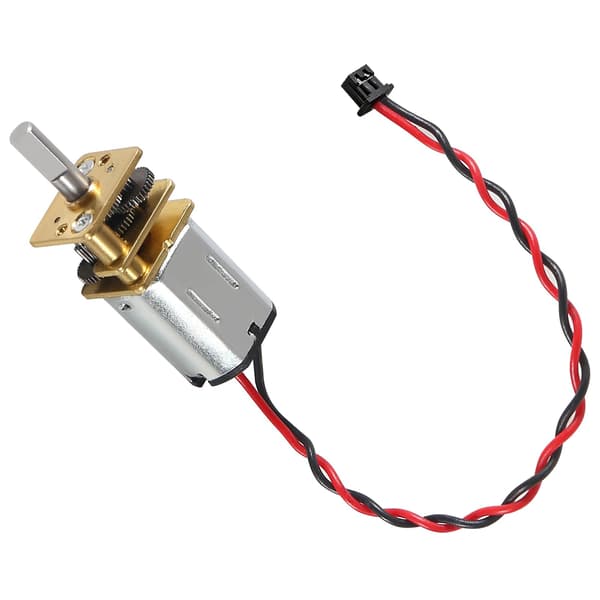 4 stk. opgraderet Mini Micro N20 gearmotor DC 3V-6V med fuld metalgearkasse mikromotor med JST-PH1.25mm-2-benet interface til RC-bil, robotmodel