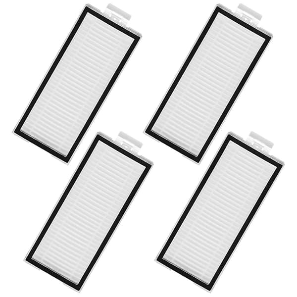 4-pak Vaskbart Filter til , +, Max, Max+, Q5 Pro, Q5 Pro+, Q8 Max, Q8 Max+ Robotstøvsuger HEPA Filter