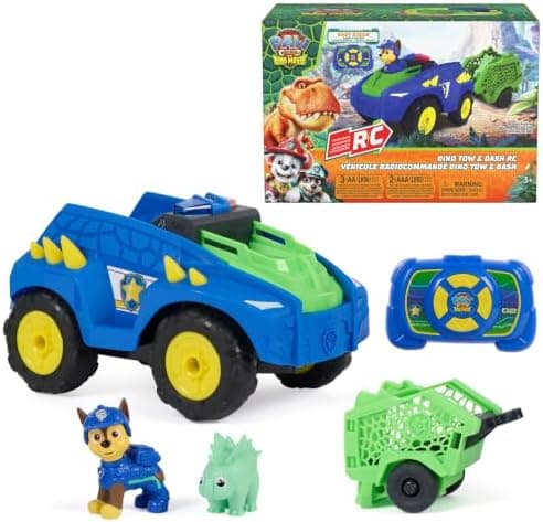 Ryhmä Hau: Dinoleffa Dino Tow & Dash RC Chase- ja dinohahmoilla