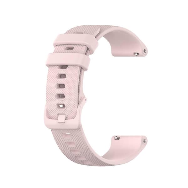Til Garmin Vivoactive 4 22mm Silikone Urrem Pink