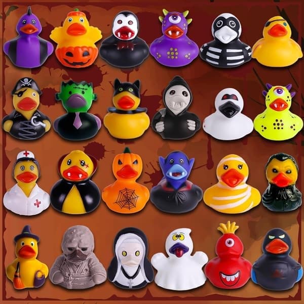 Adventskalender 2026 Halloween Terror Gummianka Julnedräkning, A A