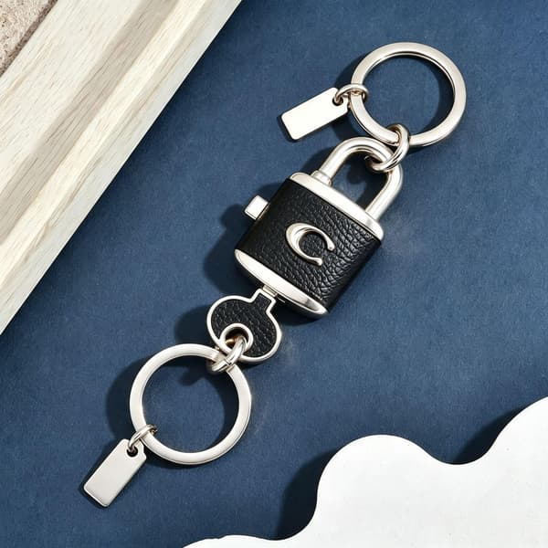 Väskberlocker för handväskor - Söt handväskkedjeberlock - Väskaccessoarer Berlocker för kvinnor Lock Key - Black