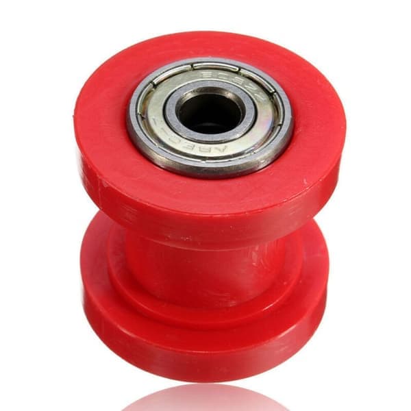 Drivkæde Rulle Remhjul Slide SORT 8MM Sort 8mm Black