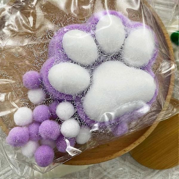 Handgjorda Taba Squishy Stora Kattass Silikon Klämleksaker för Stresslindring, Kattass Jätte Rumpa Squishy Sensoriska Leksaker