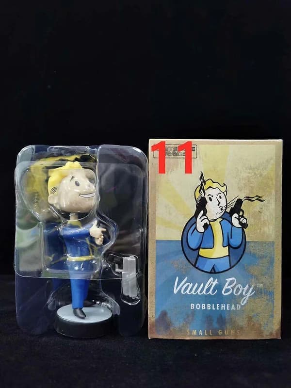 Fallout Vault Boy Bobble Head PVC Actionfigur Samlermodel Legetøj, Stil 11 Style 11