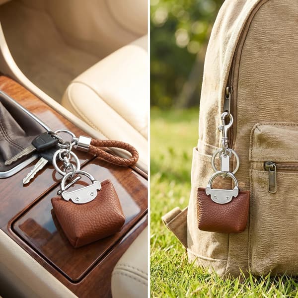 Väskberlock, söta handväskberlocker, väsktillbehörsberlocker, väskkedjor, handväskberlocker Handbag - Brown