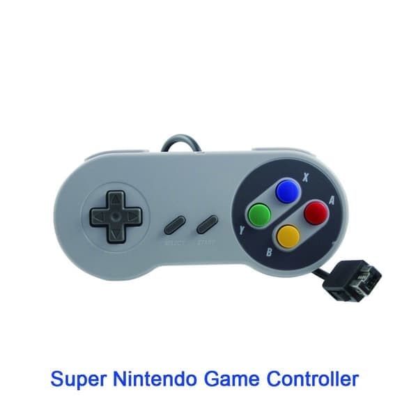 Kompatibel kablet controller kompatibel med ny Super Nintendo Nes/snes Classic Edition Mini 2021, klassisk spilcontroller