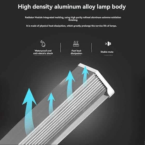 2-pack LED-växtlampor - 25W inomhusväxtbelysning för plantor, EU-kontakt
