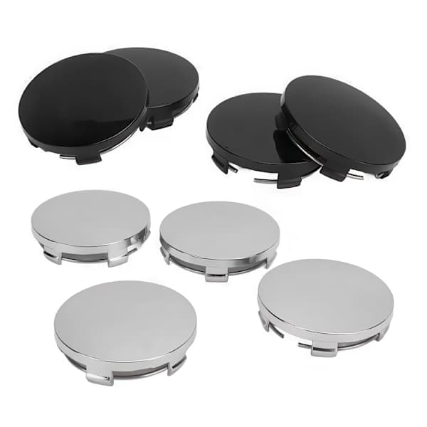 Centerkapsler / Fælghub Bil Emblemer - 4-pak 68mm (Sølv) 68mm (Silver)