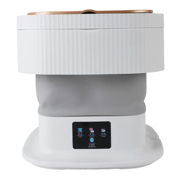 Bærbar vaskemaskin 11,5L 3 moduser LCD Touch Fold Mini