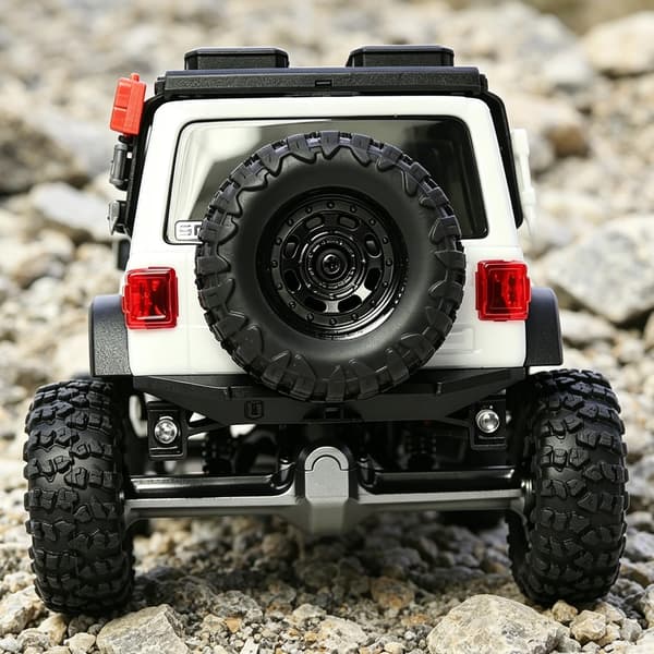 +5mm aluminium forreste og bagerste akselsæt 2/16T Max 52° til Axial SCX30 (sort) Black/Titanium/Silver