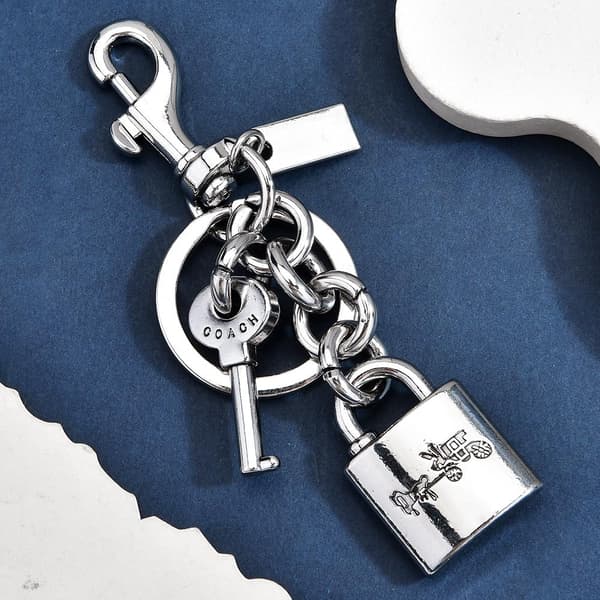 Väskberlock, söta handväskberlocker, väsktillbehörsberlocker, väskkedjor, handväskberlocker Lock-Silver