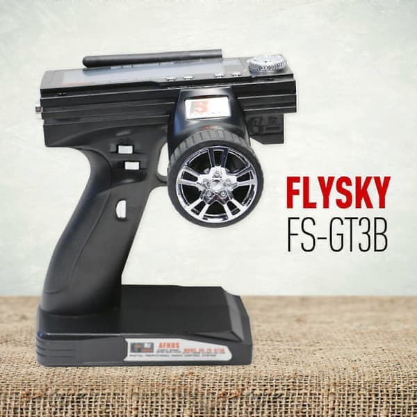 Flysky FS-GT3B 2.4G 3CH sender mottaker RC bil båt FS GT3B 3 CH