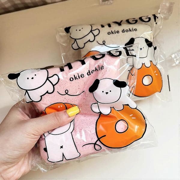 Brödsmör Squishy, Långsamt Resande Squishy, Julklappsstrumpor, Stressbollar, Stresslindring och Fidgetleksaker för ADHD