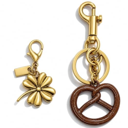 Väskberlocker för handväskor - Söt handväskkedjeberlock - Väskaccessoarer Berlocker för kvinnor Pearl-Gold 2