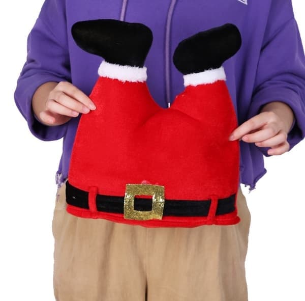 Tomteluvor och tomtebyxor för julfestkläder, stil2 style2