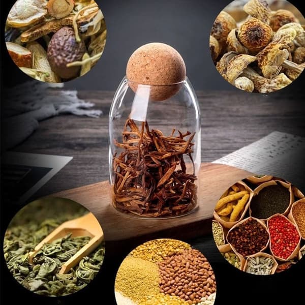 Te Kaffe Sockerbehållare Matförvaringsburk 500ML 500ML 500ml 500ml
