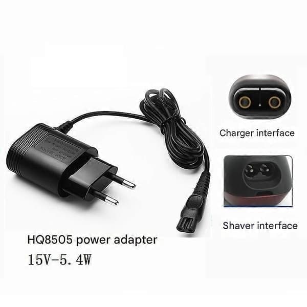 Lader Hq8505 15v Lader for Philips Barbermaskiner EU-plugg