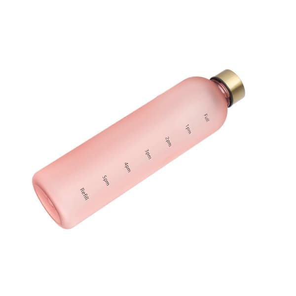 1000 ml suuri himmeä urheiluvesipullo ulkokäyttöön