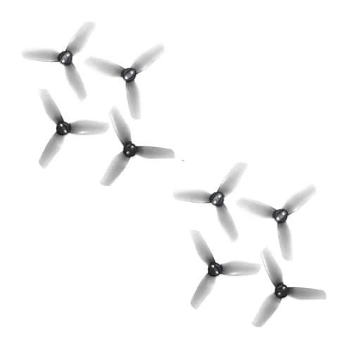 HQProp 3X3X3 Propel 3Tommer 3-Bladet Propel Grå Polycarbonat Kompatibel til DJI, Avata 2 til FPV Racing Drone Dele (2 par) 2pairs