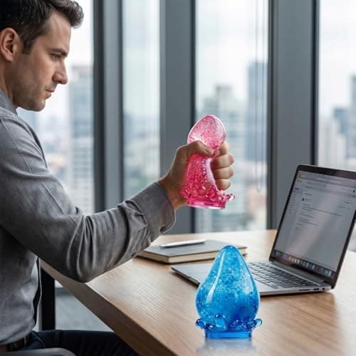 Vattendroppe Squeeze Squishies, Dream Squishy Drop Squishy Stressboll, Mjuk Fidget Stressboll, 2026 Ny Långsam Stigande Lindring Fidget Sensorisk för Blue