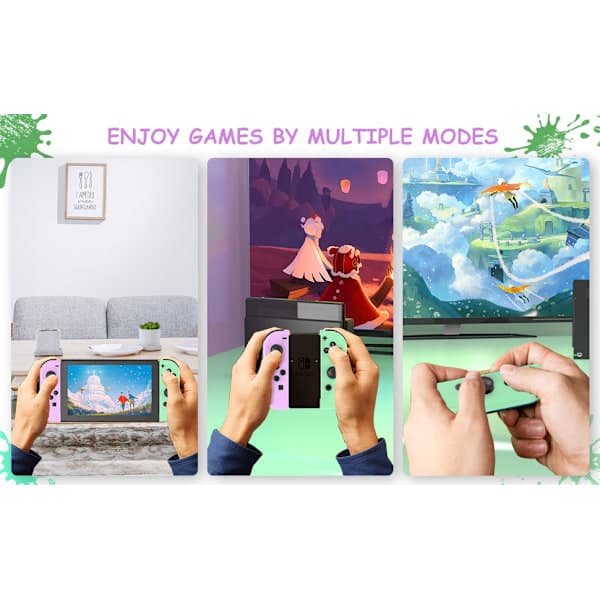 Trådløs kontroller kompatibel med Nintendo Switch