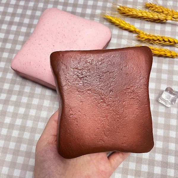 Brödsmör Squishy, Långsamt Resande Squishy, Julklappsstrumpor, Stressbollar, Stresslindring och Fidgetleksaker för ADHD