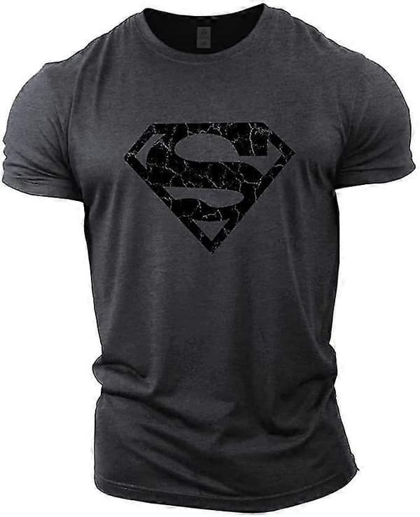 Superman Vascular Gym Träningsöverdel Gray L