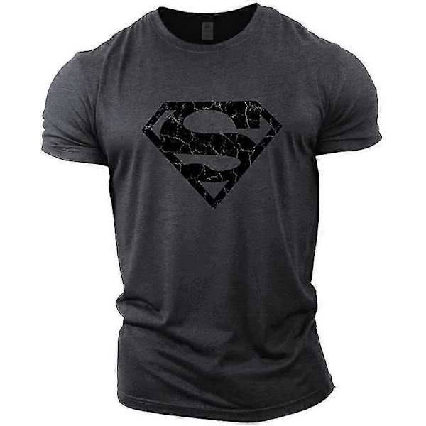 Superman Vascular Gym Træningstop Gray L