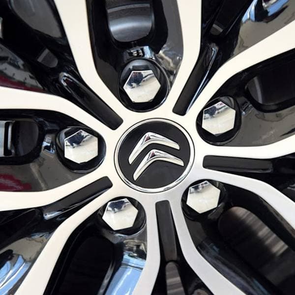 × 60 mm centerkapsler til bil til Citroen C3 C4 C5 Elysee Berling