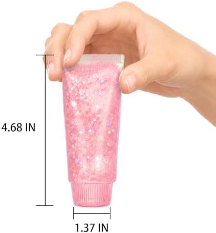 Tandpasta Squishy Stressbold, Langsomt Stigende Klemmelegetøj Pink
